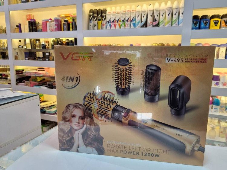 برس حرارتی چرخشی ۴ کاره وی جی آر مدل V-495 اورجینال