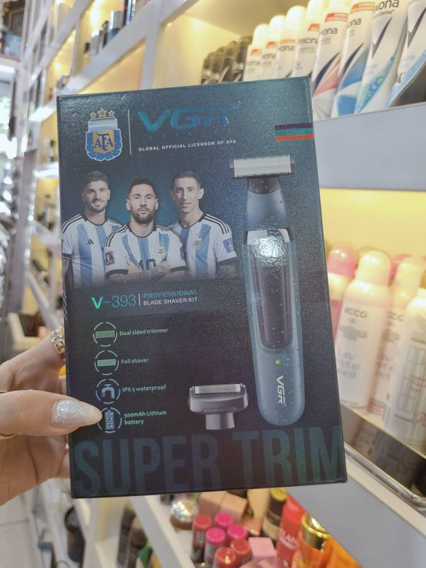 ماشین اصلاح موی صورت و بدن وی جی آر مدل V-393