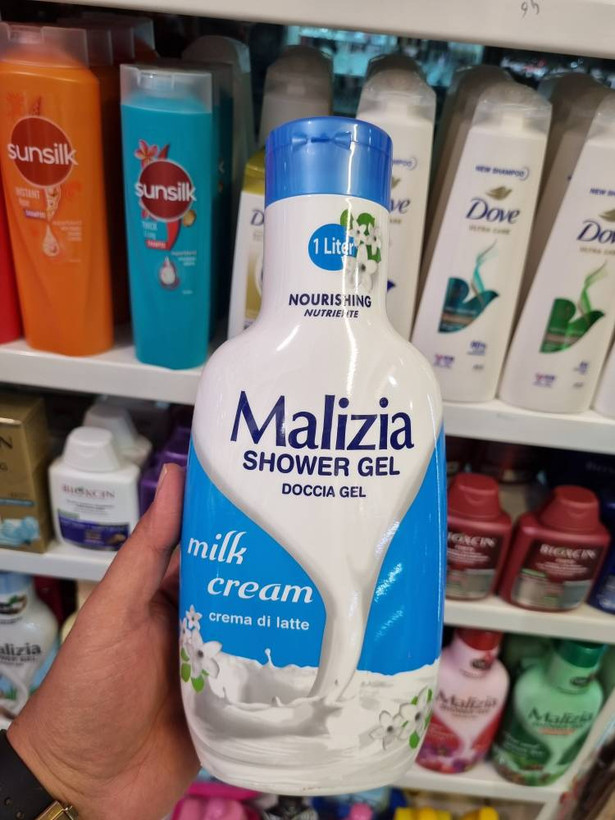 شامپو بدن مالیزیا مدل Milk Cream اورجینال